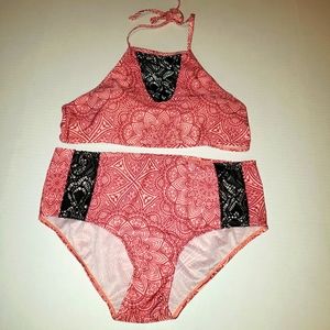 NWOT Bobbie Brooks Two-piece Swimsuit Sz 2X